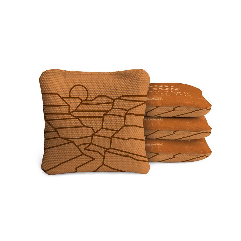 4-in Travel Dual-Sided Cornhole Bags | National Parks Collection