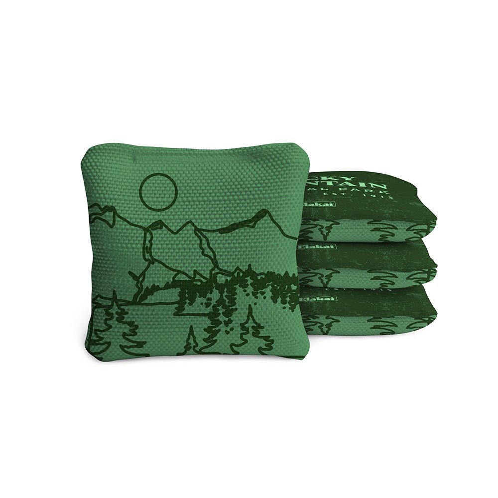 4-in Travel Dual-Sided Cornhole Bags | National Parks Collection