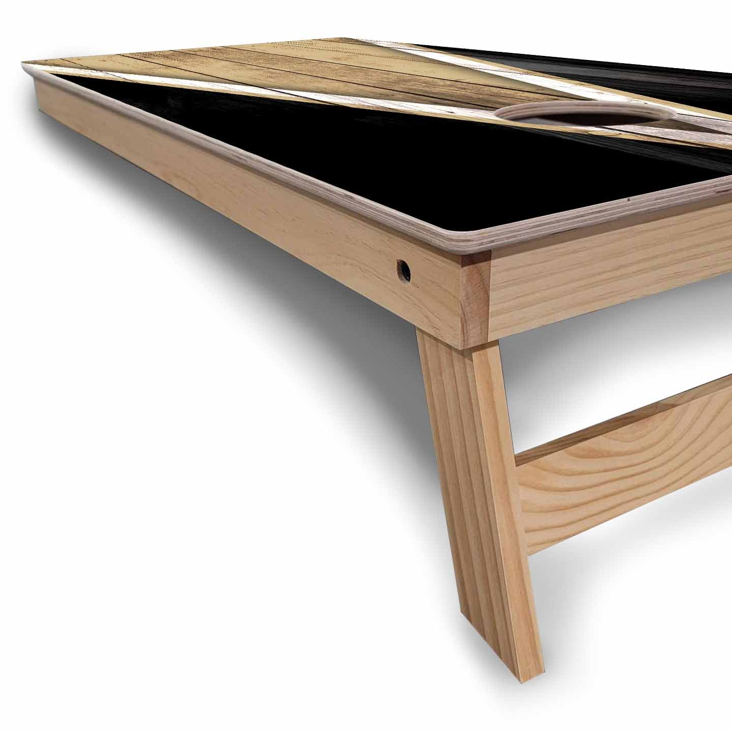 Team Color Triangle Cornhole Boards - Backyard Series