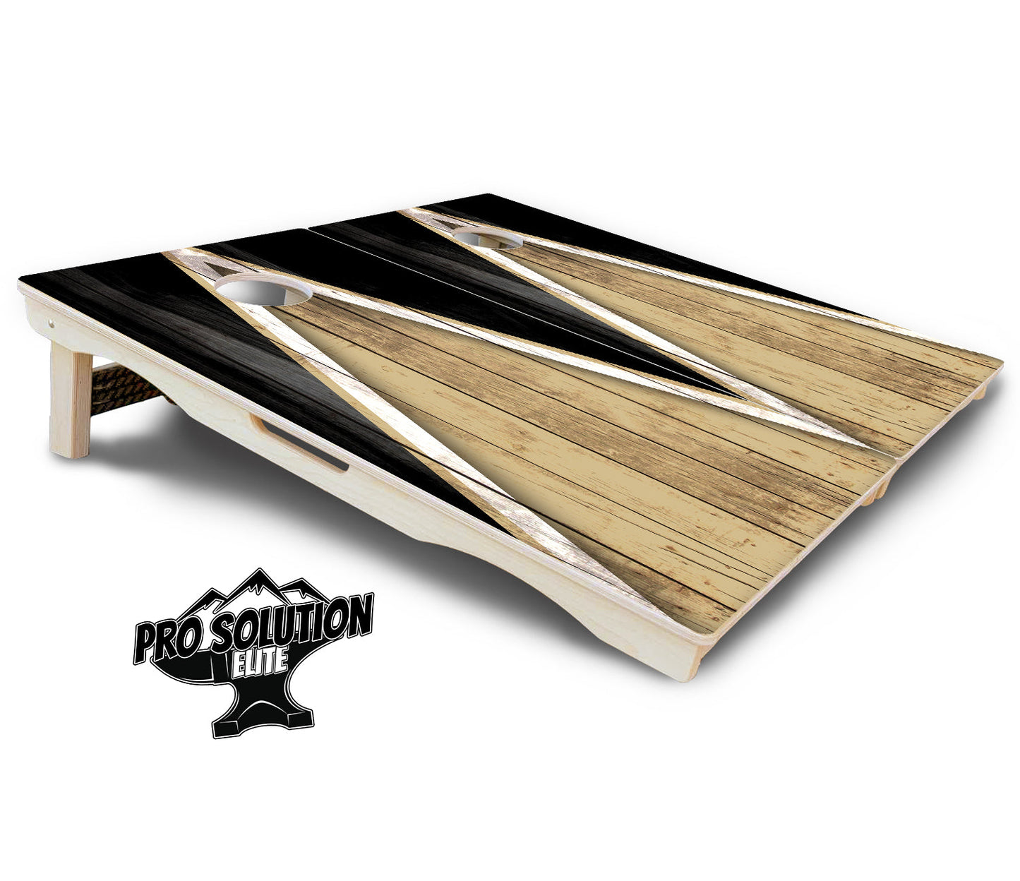 Team Color Triangle Cornhole Boards - Pro Solution Elite Series