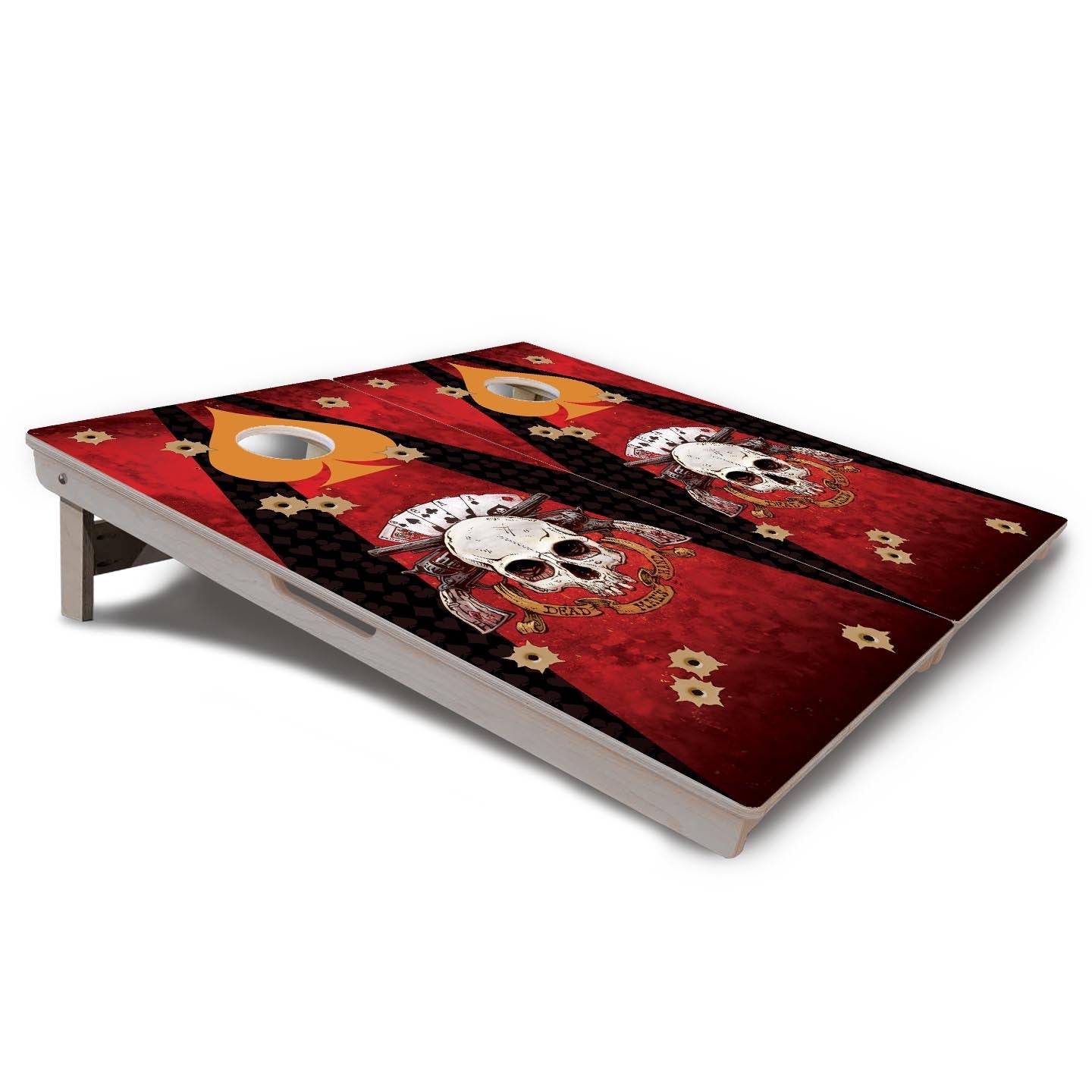Artist Series Cornhole Boards - Professional Tournament Series - Split Design