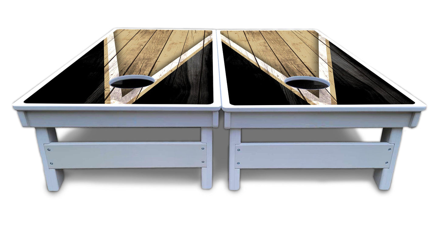 Team Color Triangle Cornhole Boards - All Weather Series