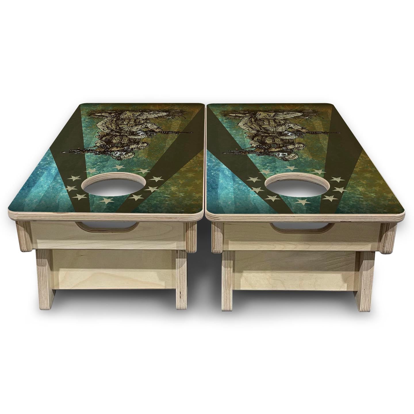 Got Your Six - Mini or Vacation Size Cornhole Boards