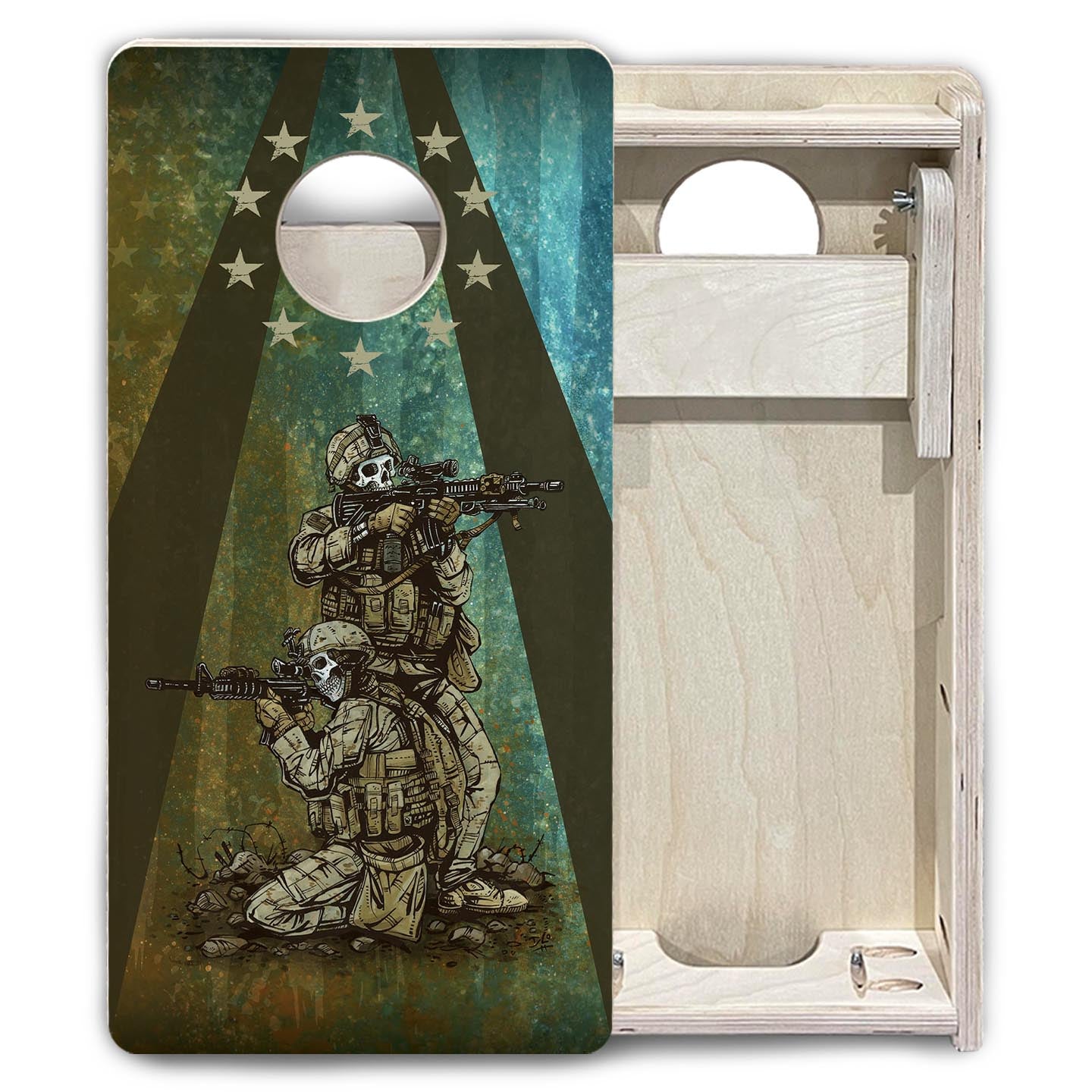 Got Your Six - Mini or Vacation Size Cornhole Boards