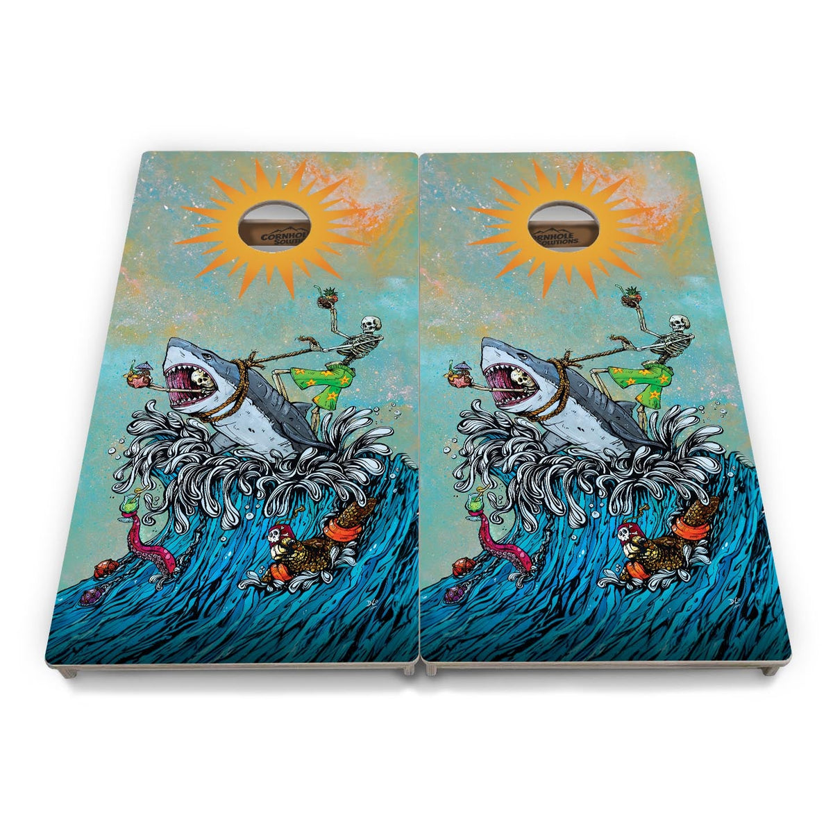 Artist Series Cornhole Boards – Tournament Series