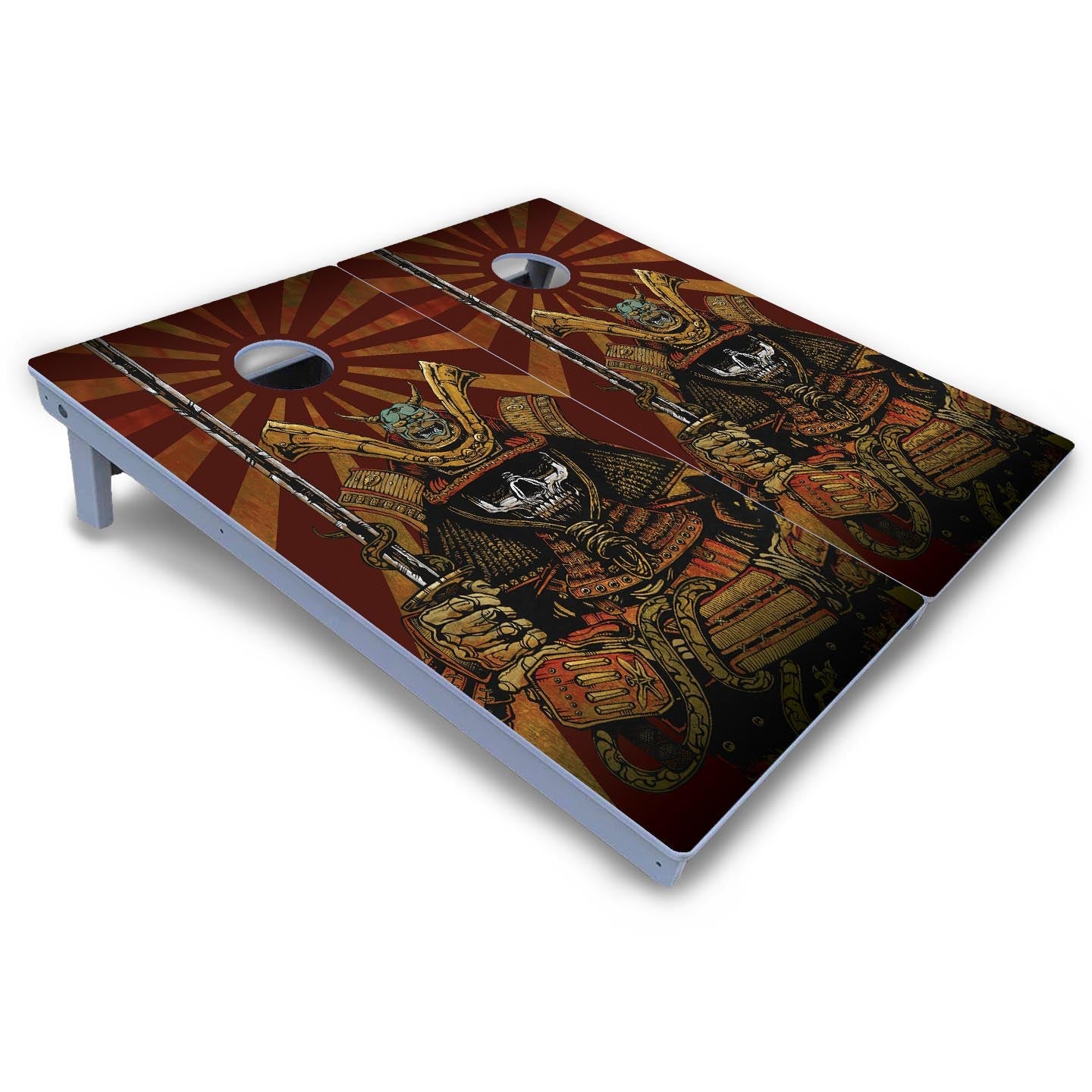 Artist Series Cornhole Boards - All Weather Series - Samurai