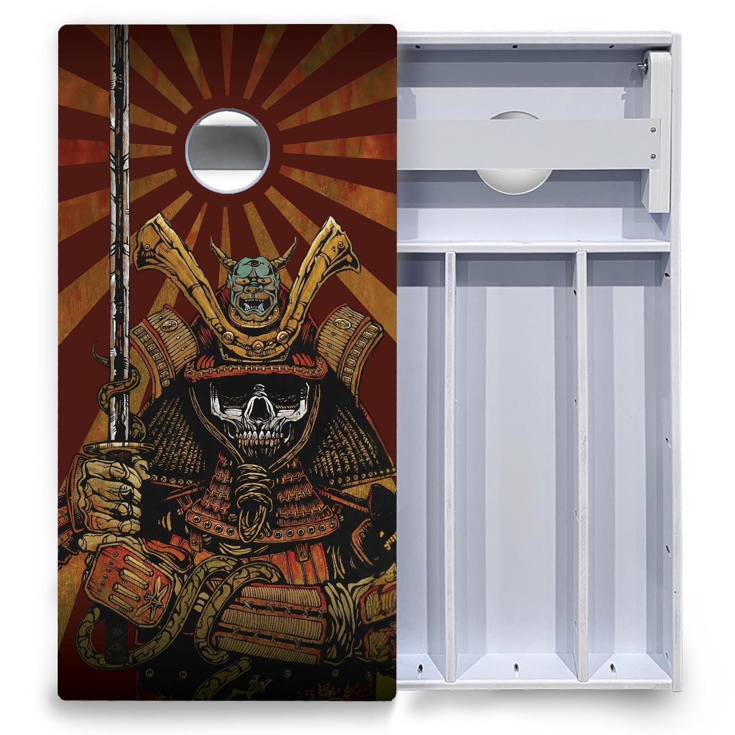 Artist Series Cornhole Boards - All Weather Series - Split Design