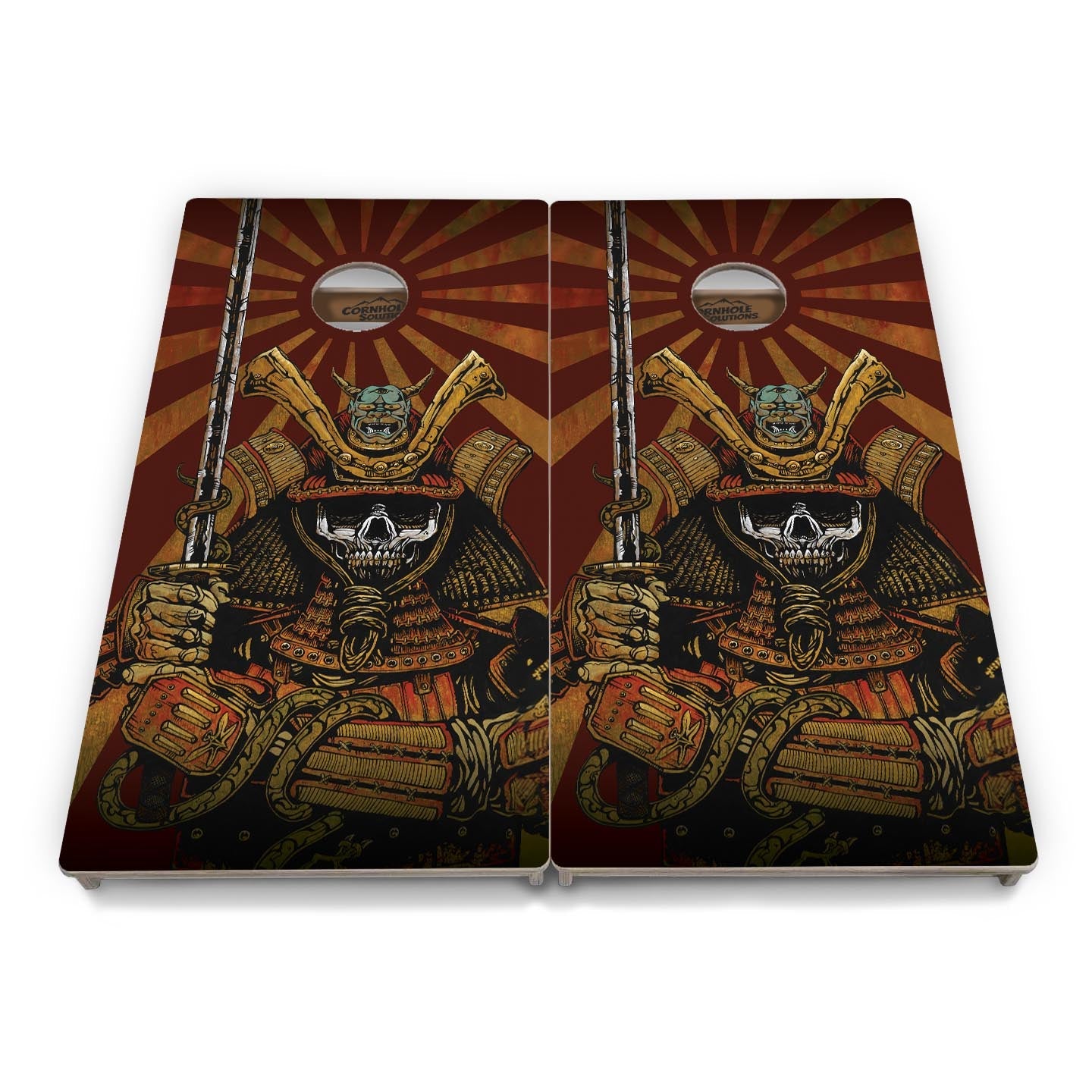 Artist Series Cornhole Boards - Professional Tournament Series - Split Design