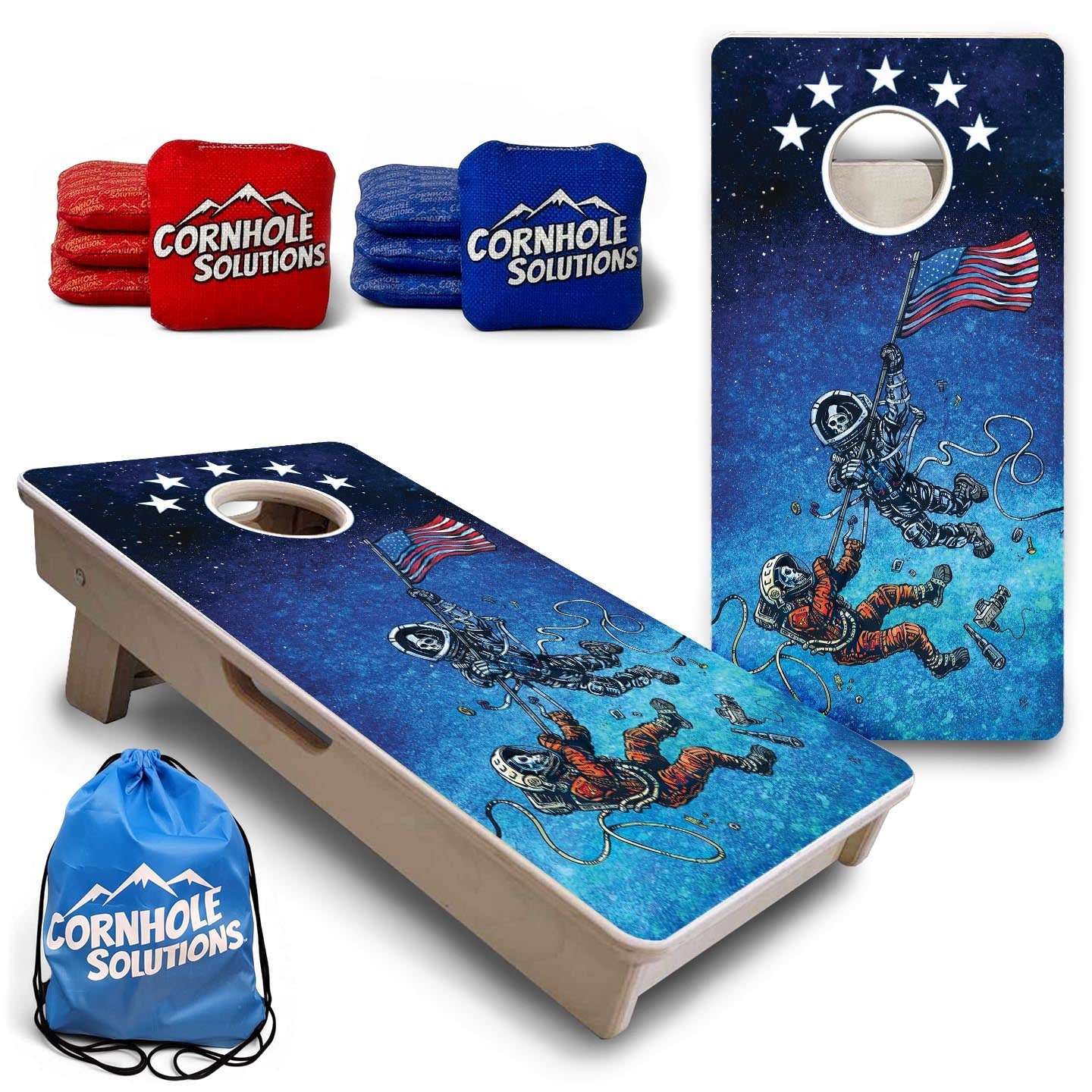 Space Race - Mini or Vacation Size Cornhole Boards