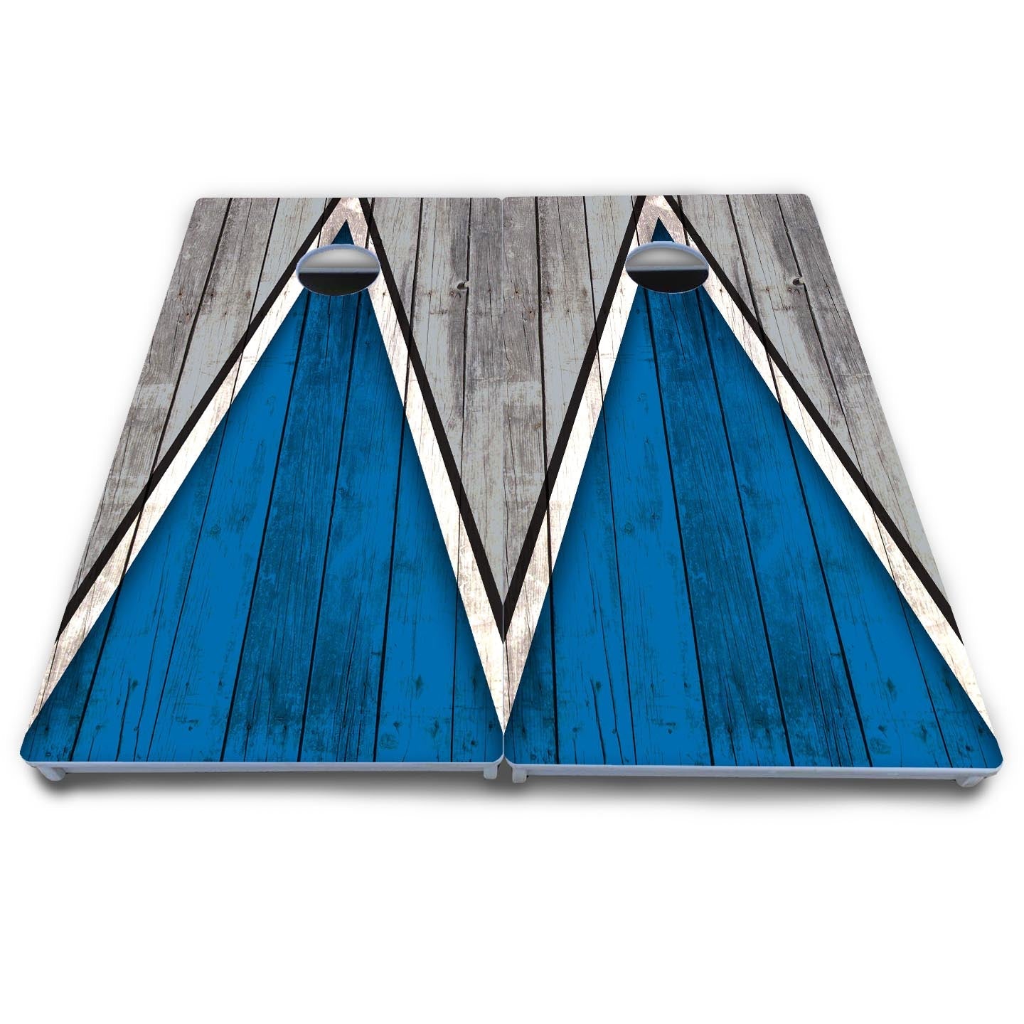 Team Color Triangle Cornhole Boards - All Weather Series