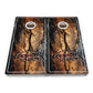 Distressed Live Edge Cornhole Boards – Tournament Series