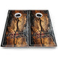 Distressed Live Edge Cornhole Boards – Pro Lite or Pro Elite