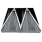 Team Color Triangle Cornhole Boards - All Weather Series