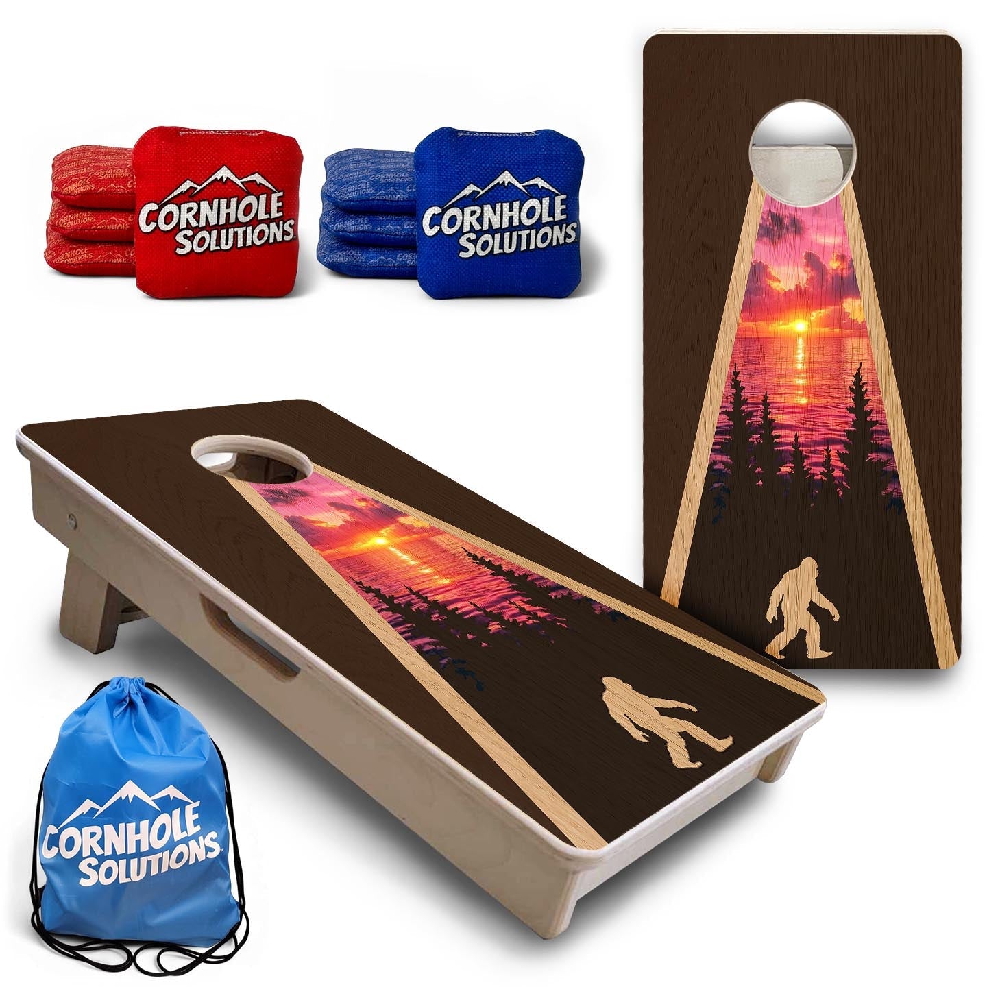 Bigfoot Sunset - Mini or Vacation Size Boards