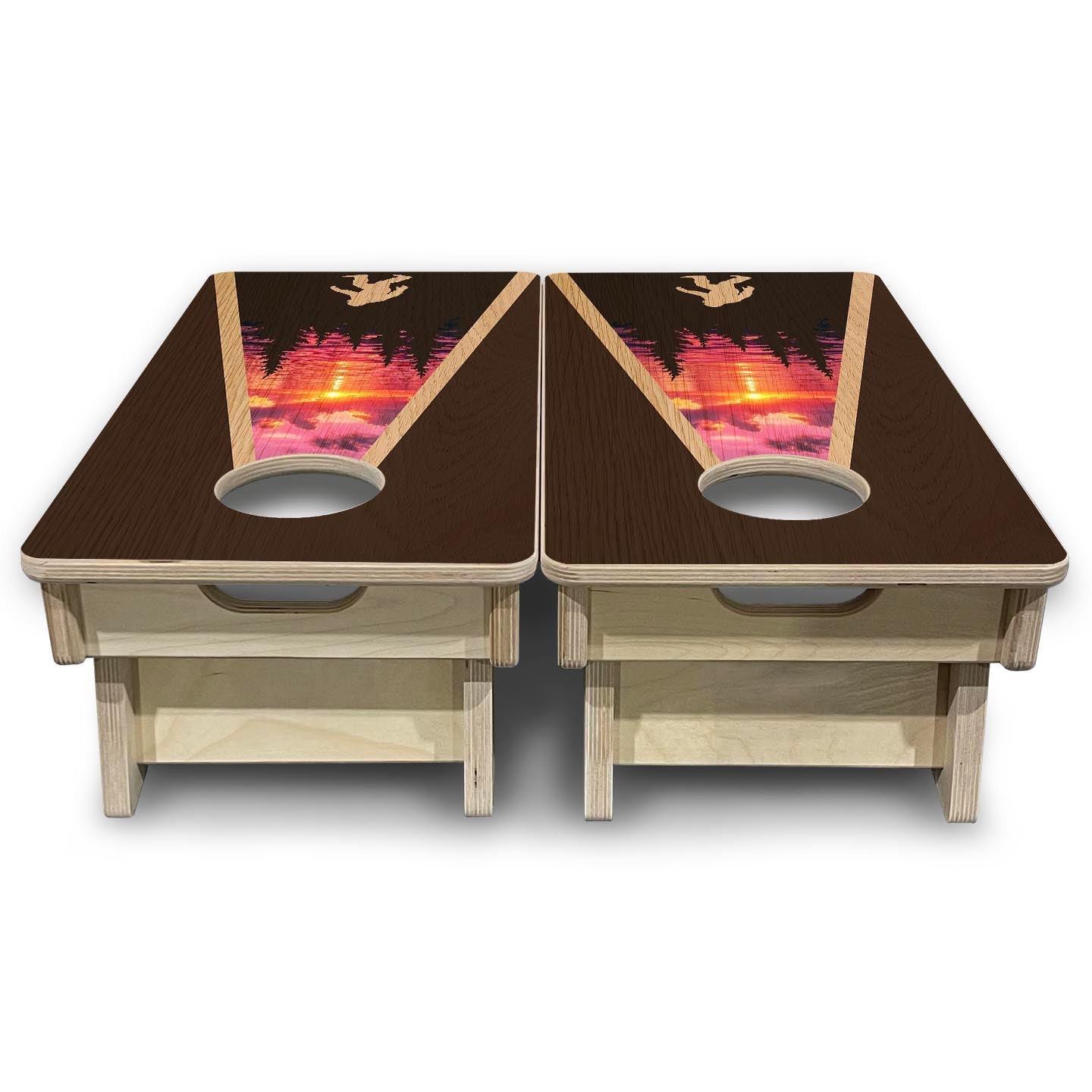 Bigfoot Sunset - Mini or Vacation Size Boards