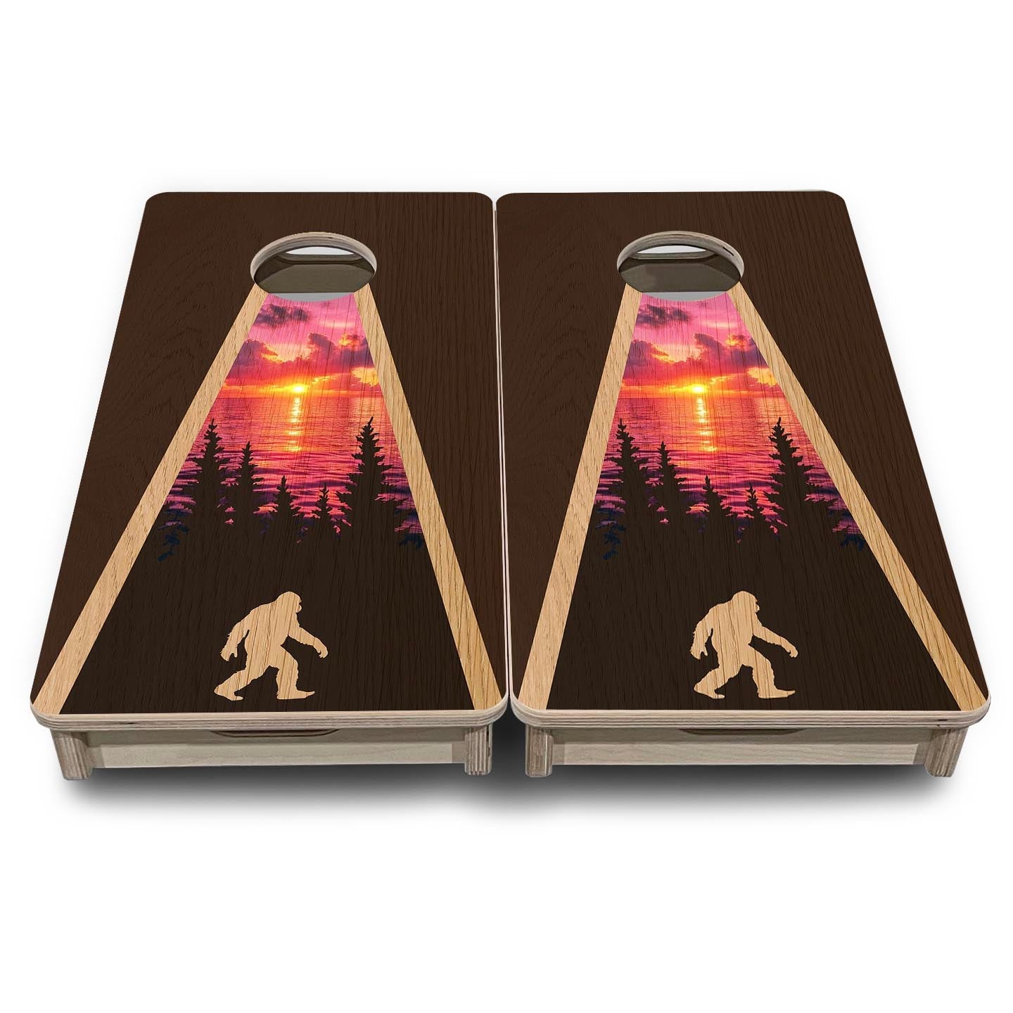 Bigfoot Sunset - Mini or Vacation Size Boards