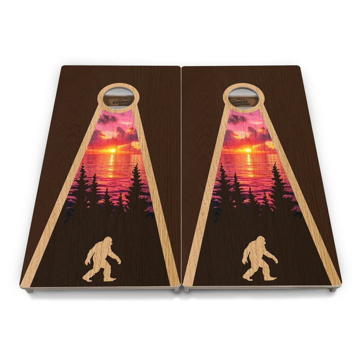 Bigfoot Triangle Cornhole Boards – Tournament Series