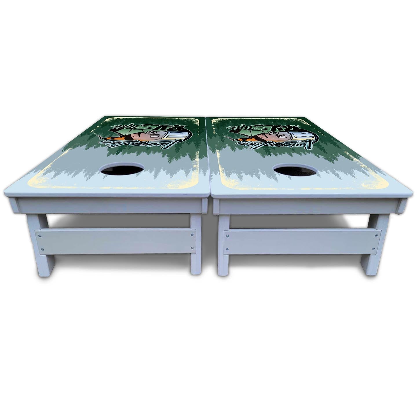 Living Life RV Style Cornhole Boards - All Weather Series