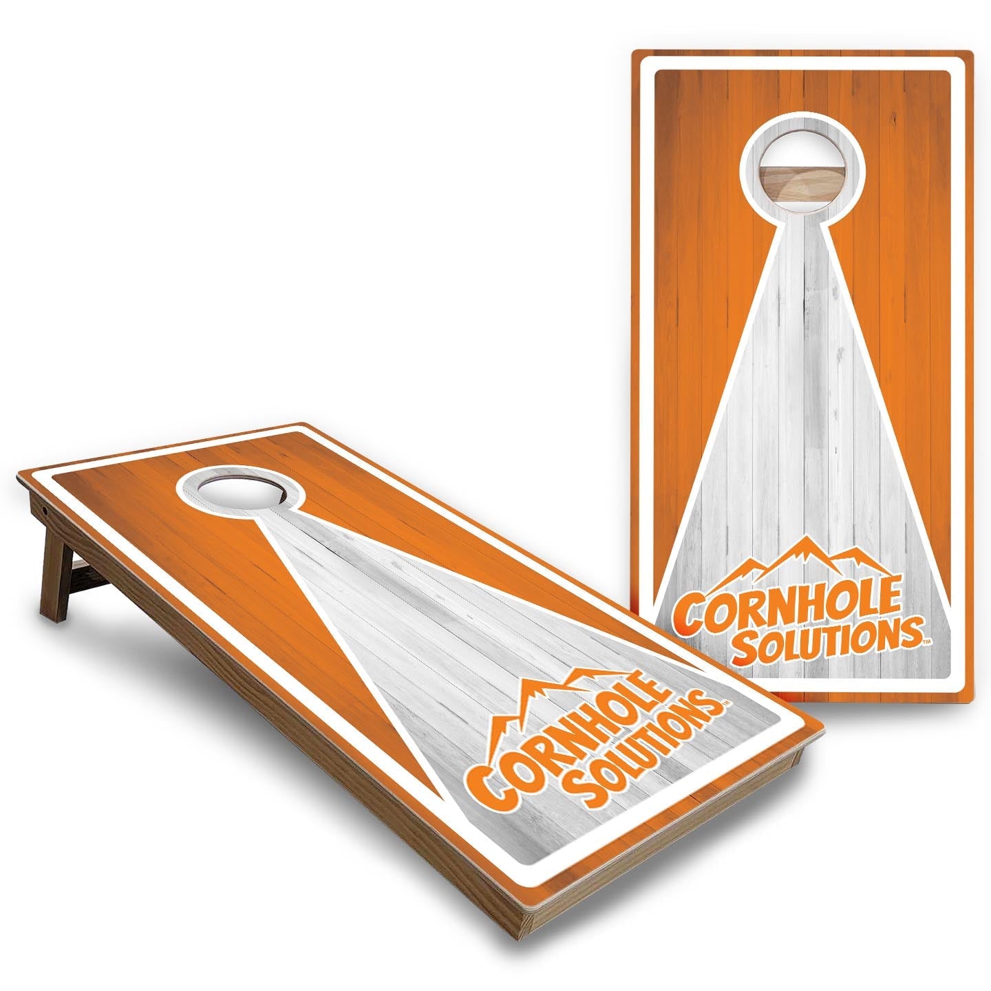 Keyhole CS Logo Cornhole Boards - Backyard Series