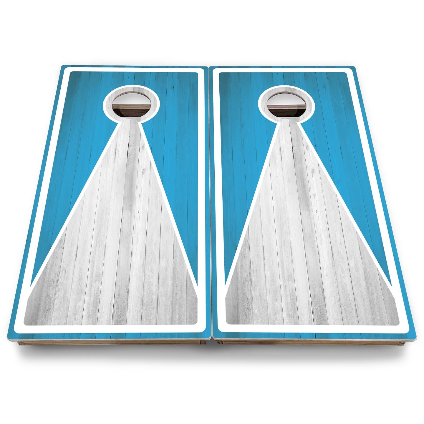 Keyhole Cornhole Boards - Backyard Series