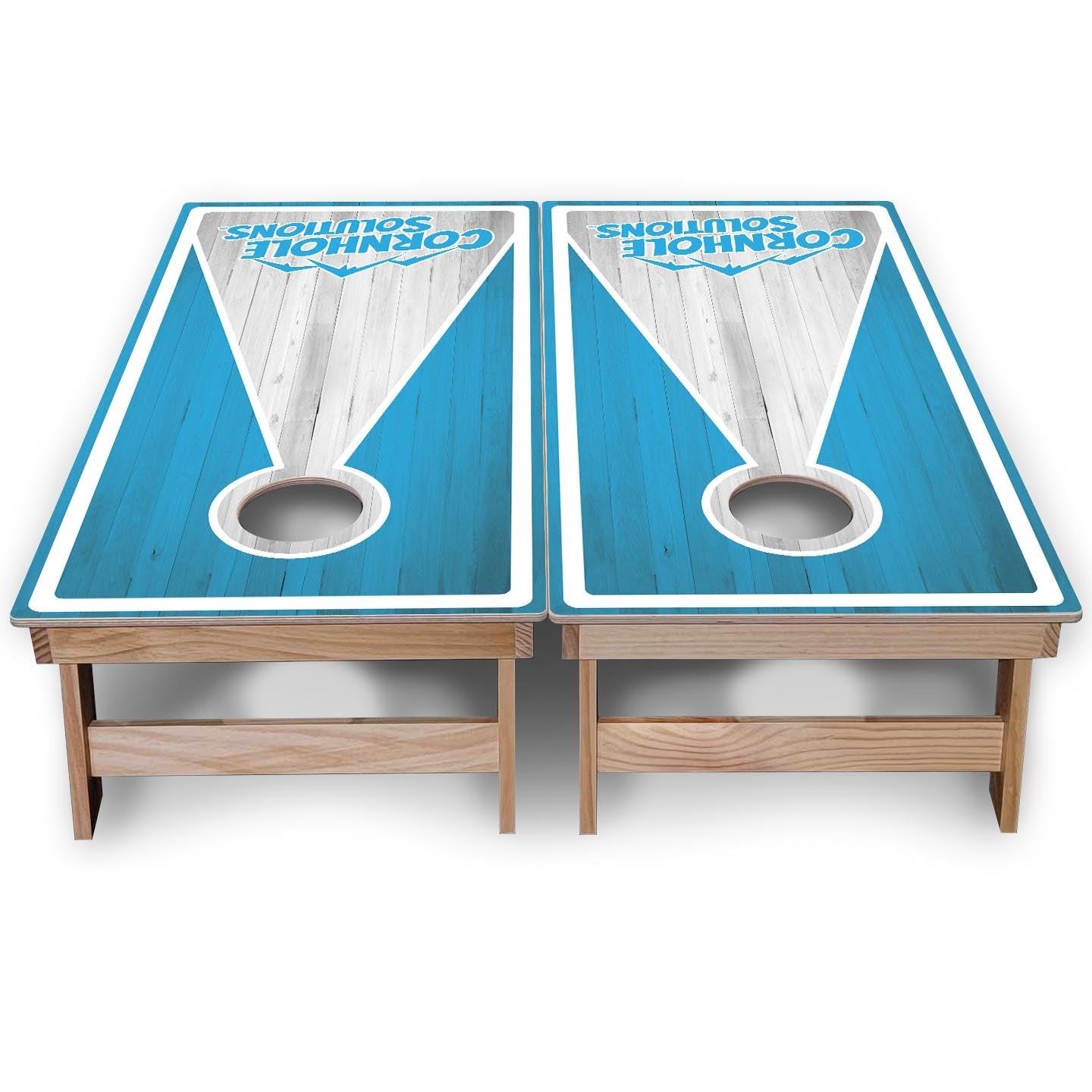 Keyhole CS Logo Cornhole Boards - Backyard Series