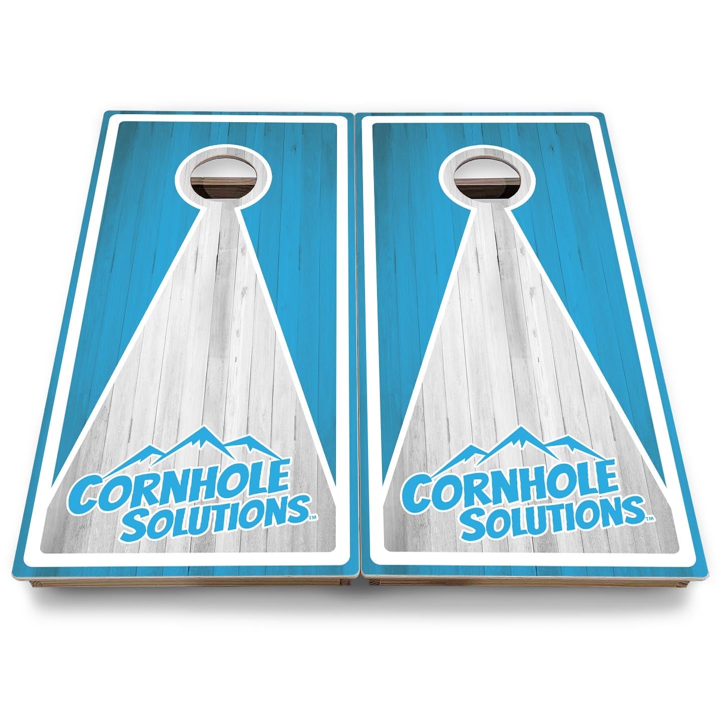 Keyhole CS Logo Cornhole Boards - Backyard Series