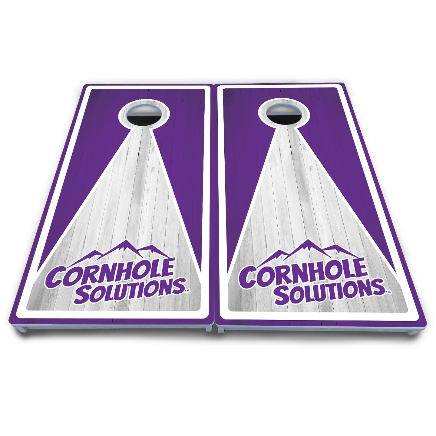 Keyhole CS Logo Cornhole Boards - All Weather Series