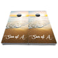 Ocean Sunset Cornhole Boards - All Weather Series