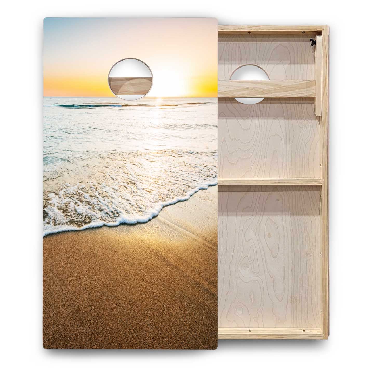 Beach & Mountain Cornhole Boards - Backyard Series