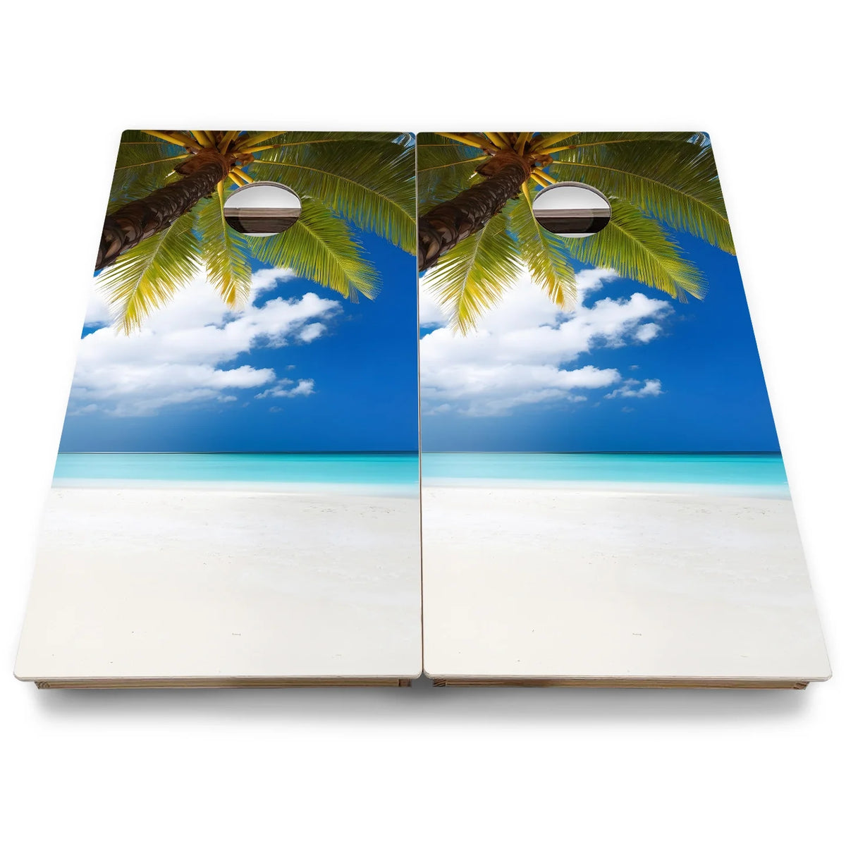Beach & Mountain Cornhole Boards - Backyard Series