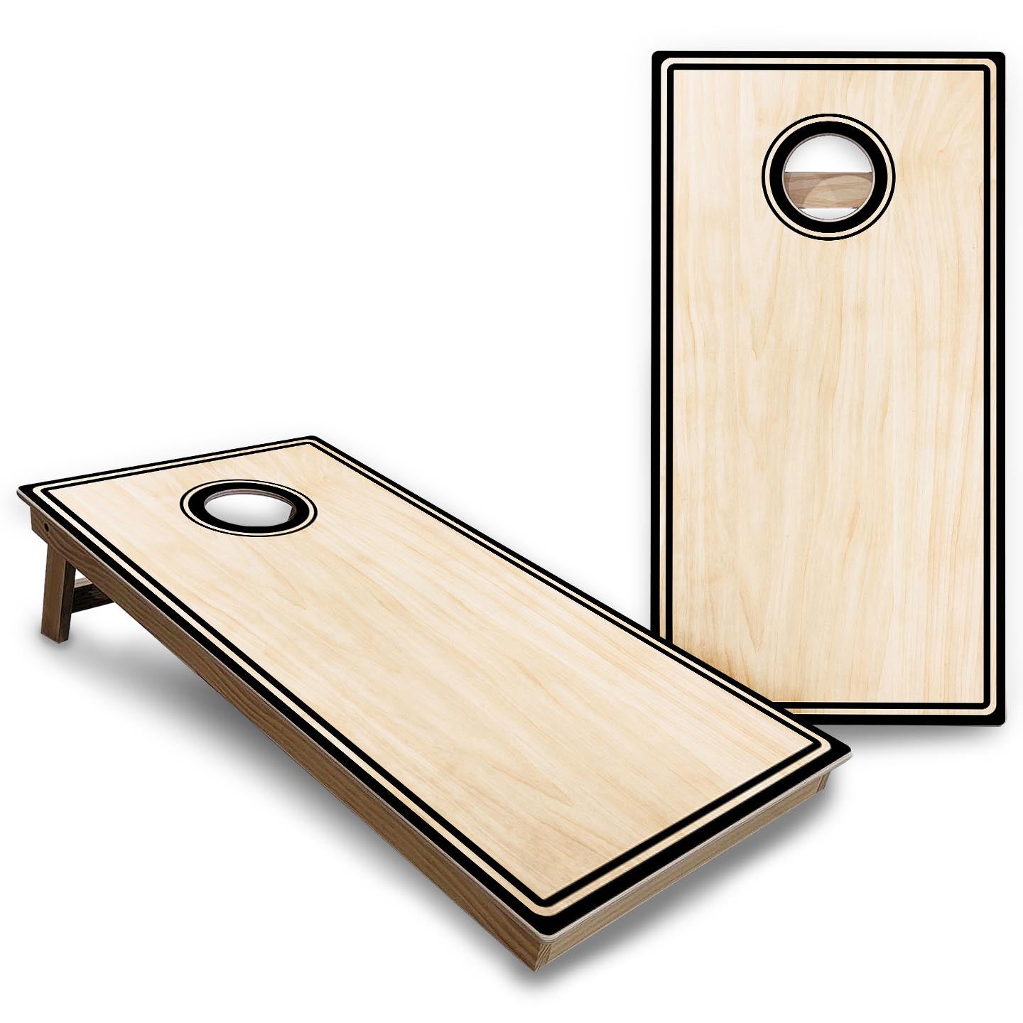 Pinstripe Cornhole Boards - Backyard Series