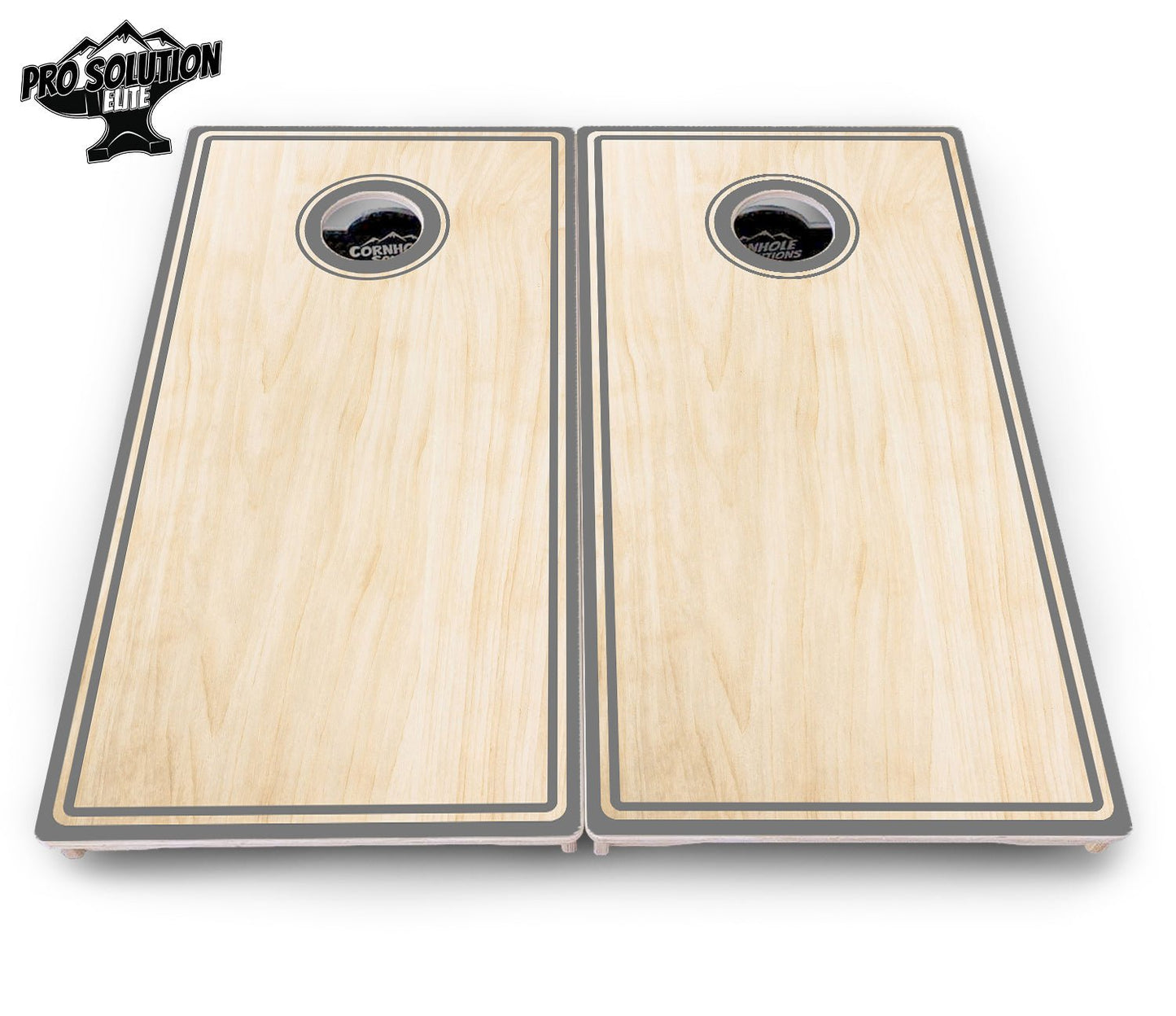 Pinstripe Cornhole Boards - Pro Solution Elite Series