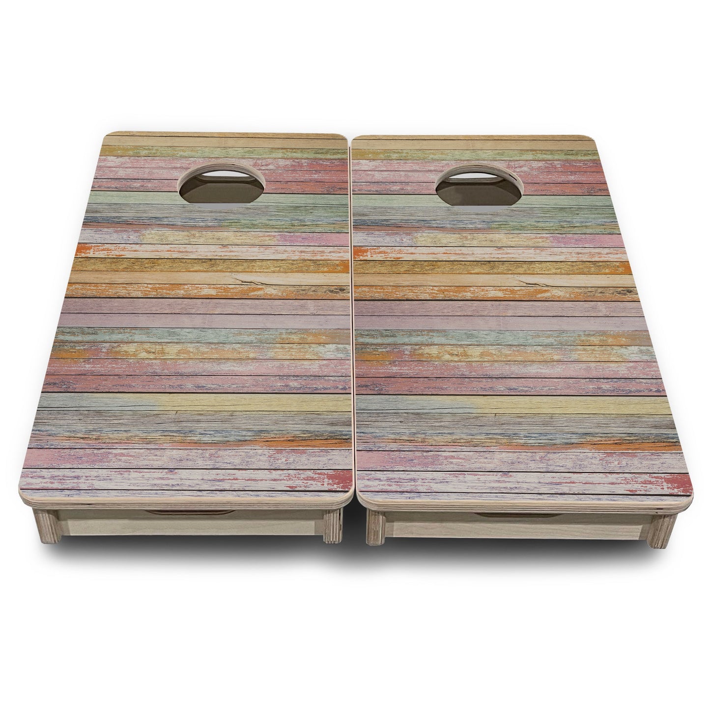 Mini Cornhole Boards - Pastel Color Plank