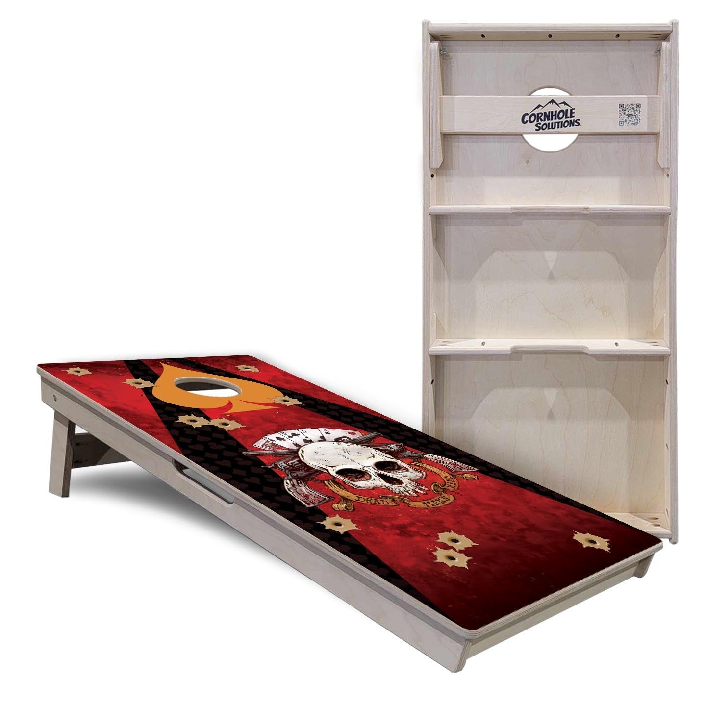 Artist Series Cornhole Boards - Professional Tournament Series - Split Design