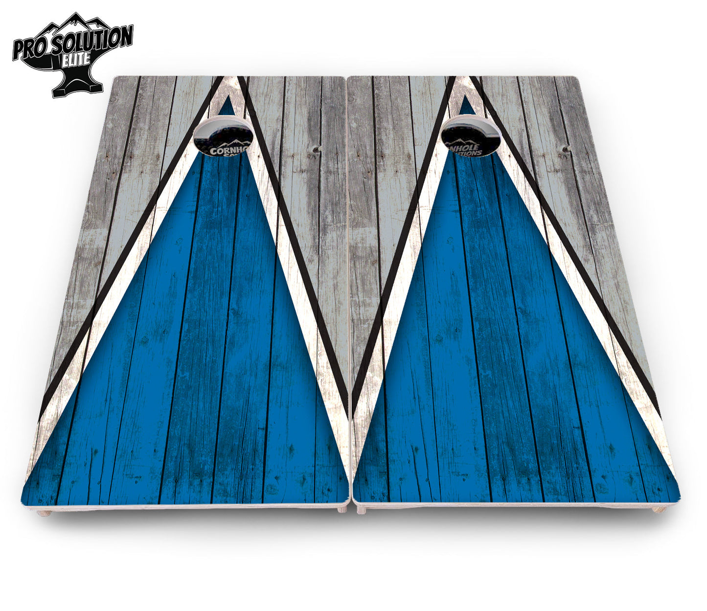Team Color Triangle Cornhole Boards - Pro Solution Elite Series