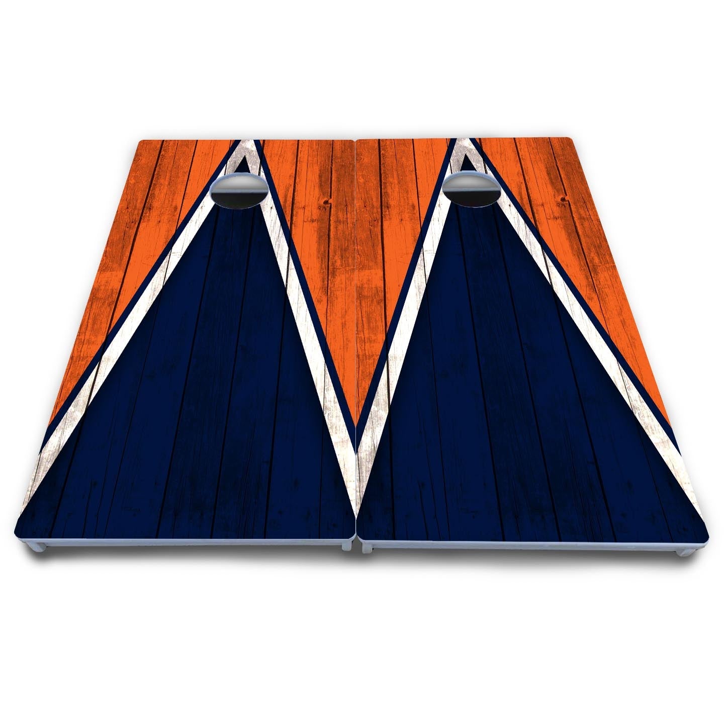 Team Color Triangle Cornhole Boards - All Weather Series