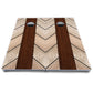 Cream Planks Cornhole Boards - All Weather Series