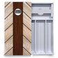 Cream Planks Cornhole Boards - All Weather Series