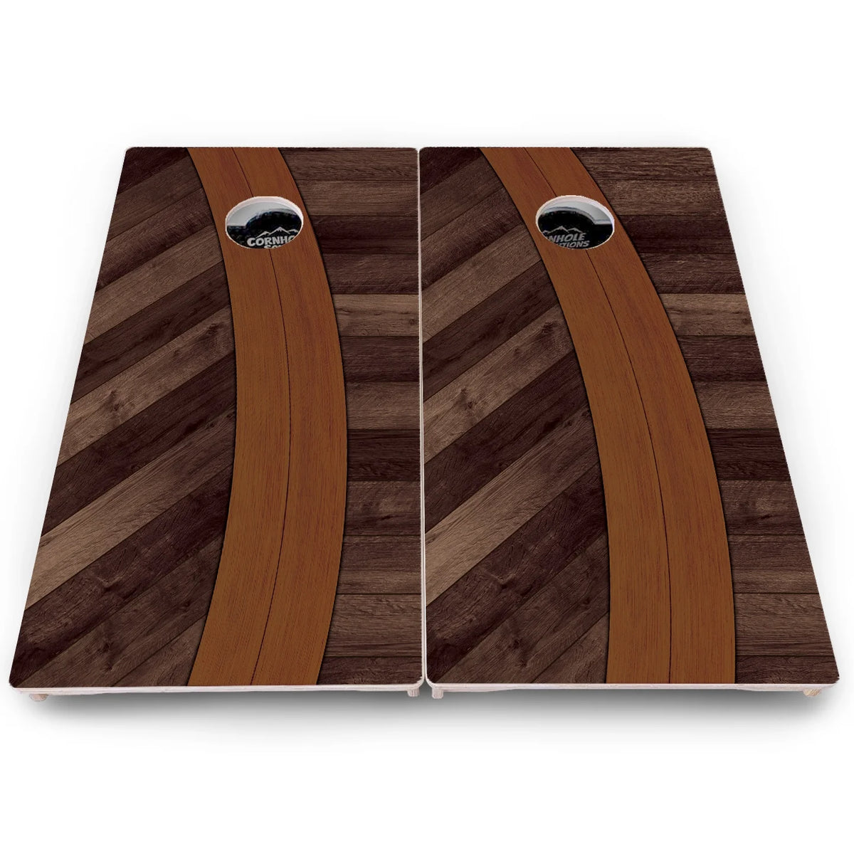 Herringbone Cornhole Boards – Pro Lite or Pro Elite