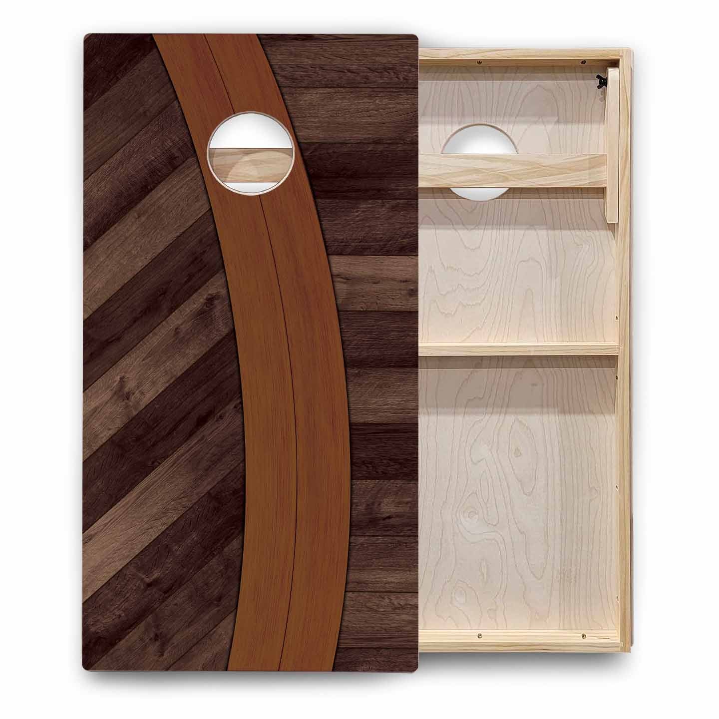 Rustic Cornhole Boards - Backyard Series