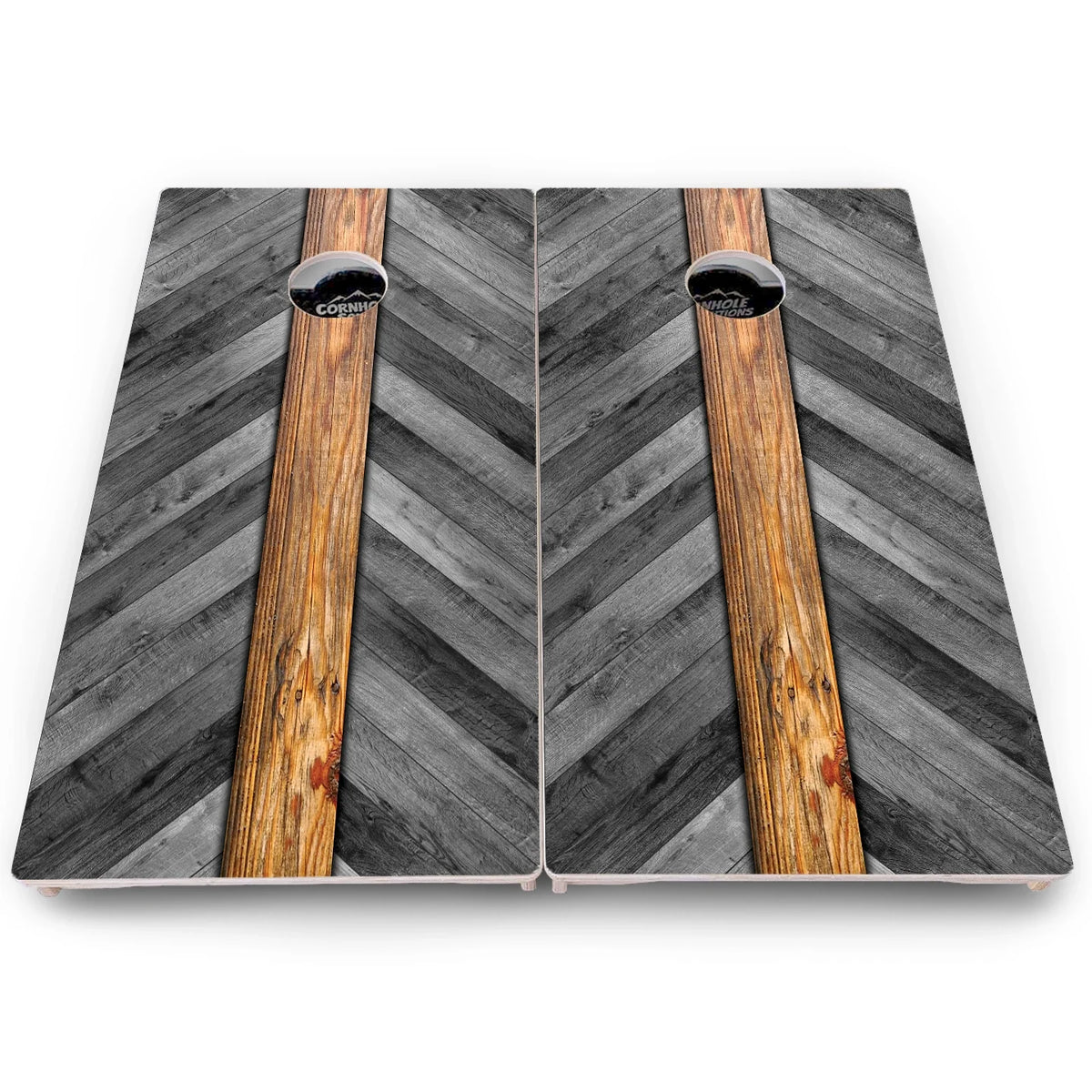 Herringbone Cornhole Boards – Pro Lite or Pro Elite