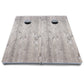 Driftwood Grey Stained Cornhole Boards - All Weather Series