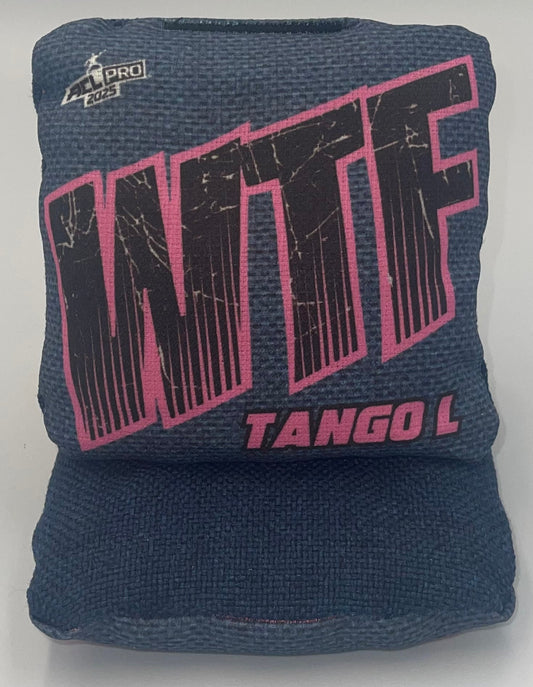 2026 WTF Tango - ACL Pro Stamped Cornhole Bags - Set of 4 bags