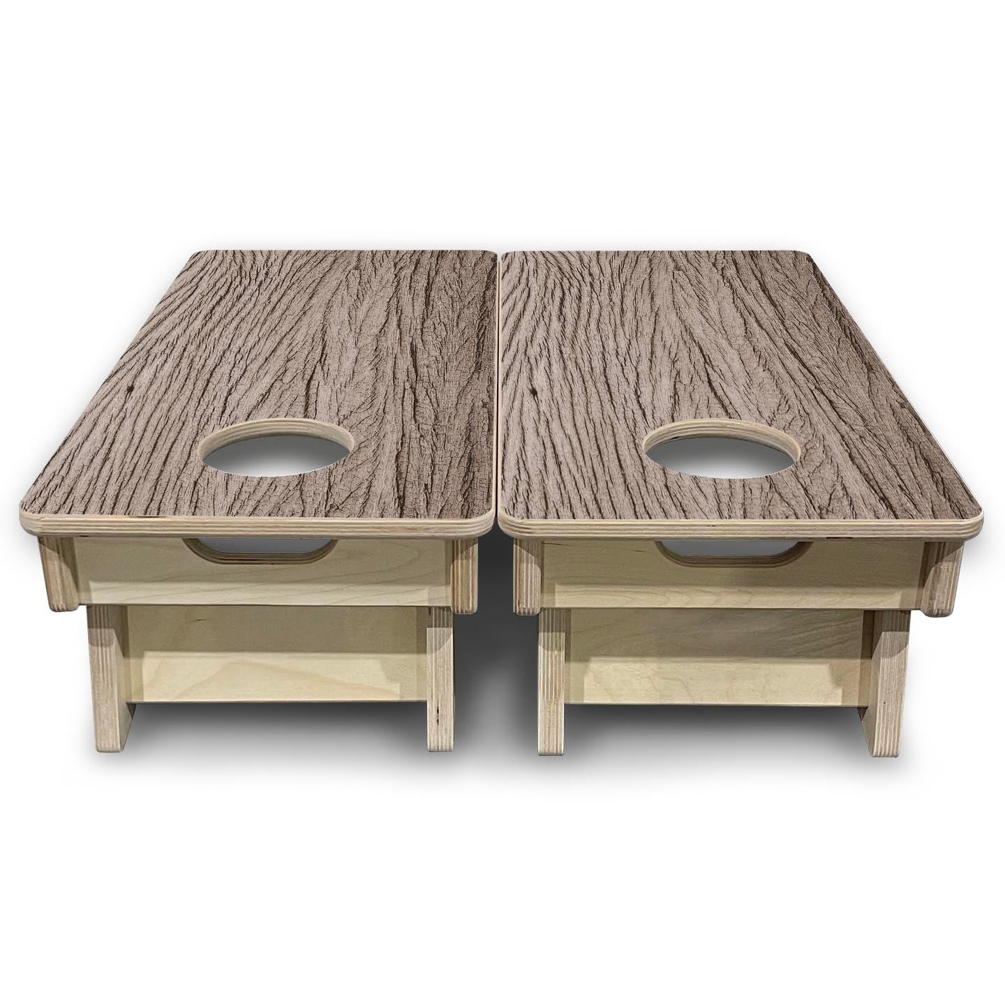 Weathered Oak - Mini or Vacation Size Cornhole Boards