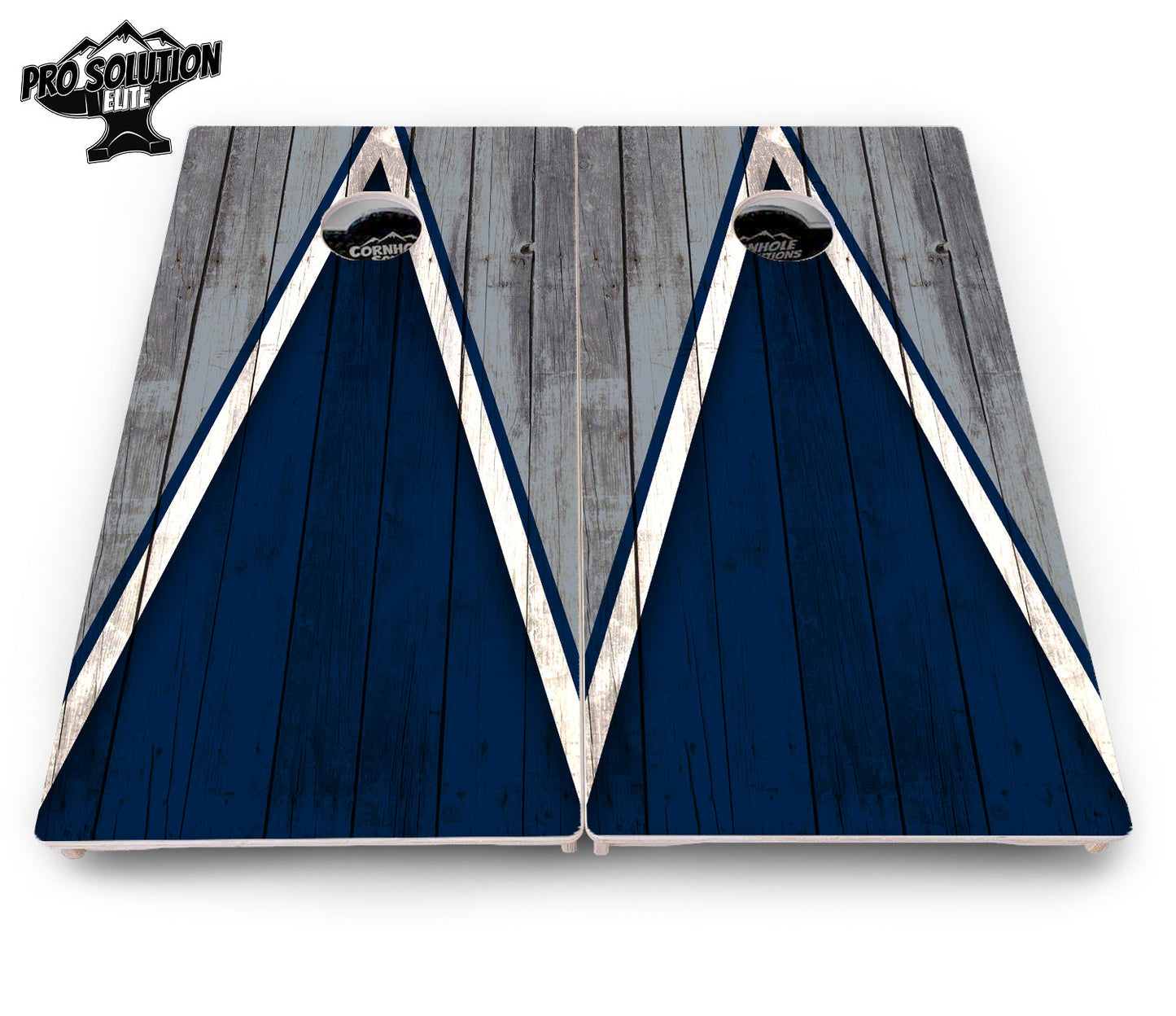 Team Color Triangle Cornhole Boards - Pro Solution Elite Series