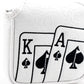 White Out Ace of Spades - Mallet Putter Cover