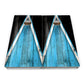 Sky Blue Triangle Cornhole Boards – Tournament Series