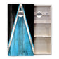 Sky Blue Triangle Cornhole Boards – Tournament Series