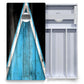 Sky Blue Triangle Cornhole Boards - All Weather Series