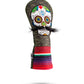 Mustache Sugar Skull - Fairway Cover Green Camo